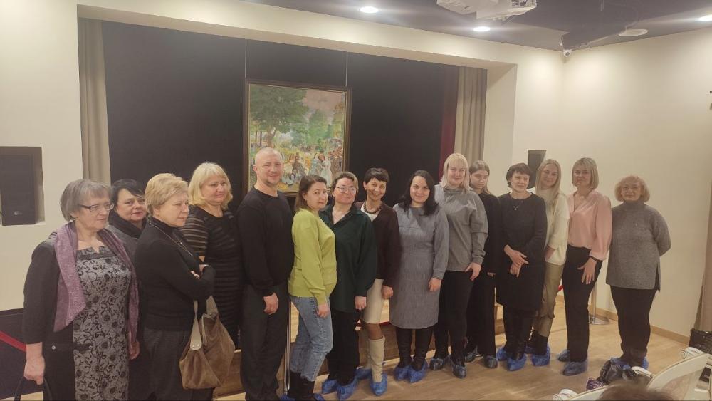 Профсоюз ОВФД организовал посещение "Музея одной картины им. Г.В. Мясникова"